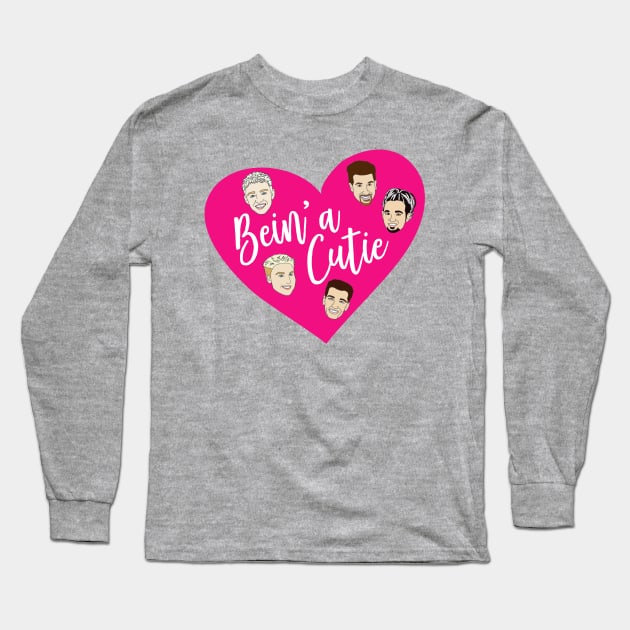 Bein' a Cutie Long Sleeve T-Shirt by Girl Were You Alone Podcast